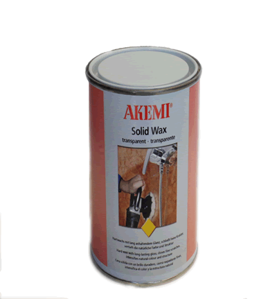 Wax CLEAR 900ml Solid AKEMI