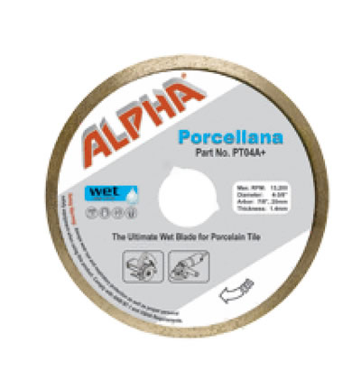 Blade for Porcelain 4-3/8" ALPHA