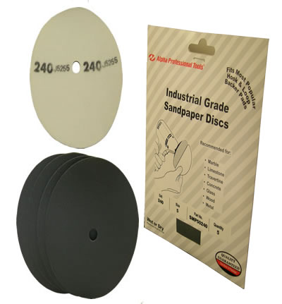 Alpha Sandpaper 5PK 5" #240