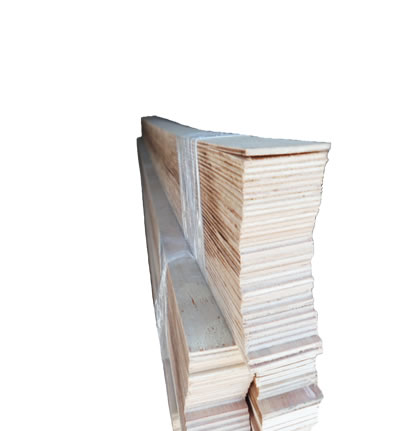 Template Wood 2.1/2"x96"x3.1/4" by 36 Units