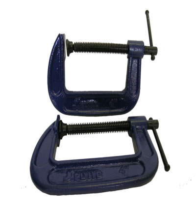 C-Clamps 4" By Units
