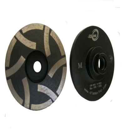 [CWFR4M] Cup Wheel FLAT Resin 4"/Medium CYCLONE